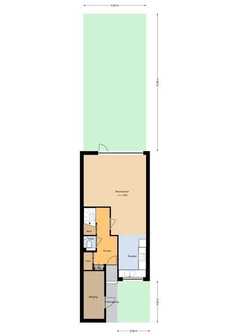 Elzenkant 4, Noordwijk plattegrond-0