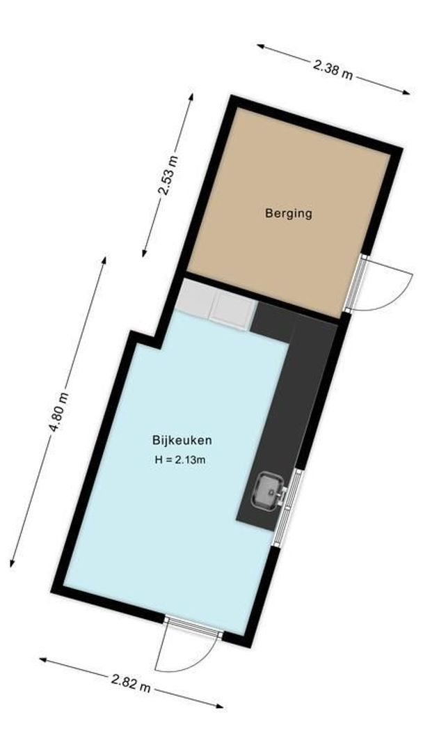 van Hardenbroekweg 21, Noordwijk plattegrond-5