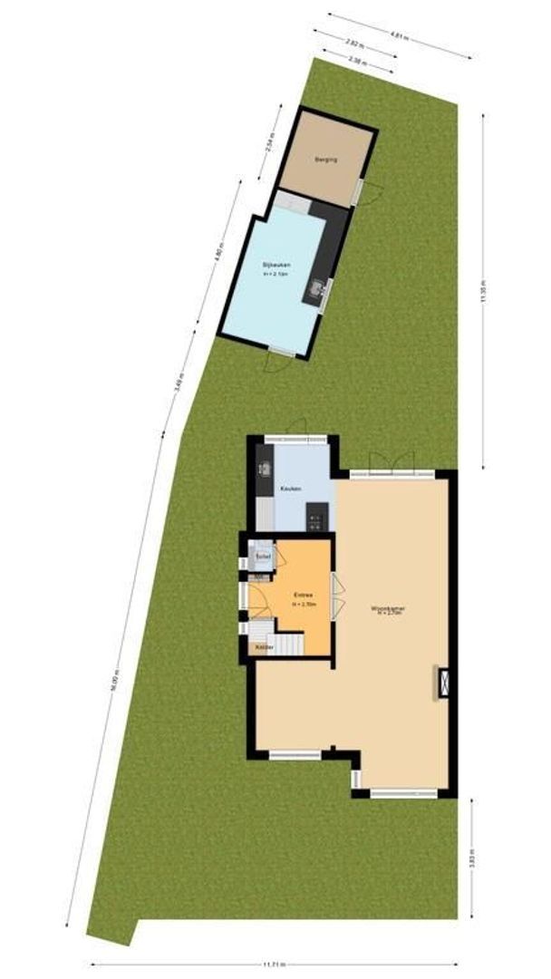 van Hardenbroekweg 21, Noordwijk plattegrond-0