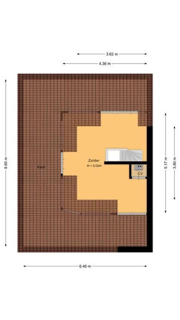 van Hardenbroekweg 21, Noordwijk plattegrond-3