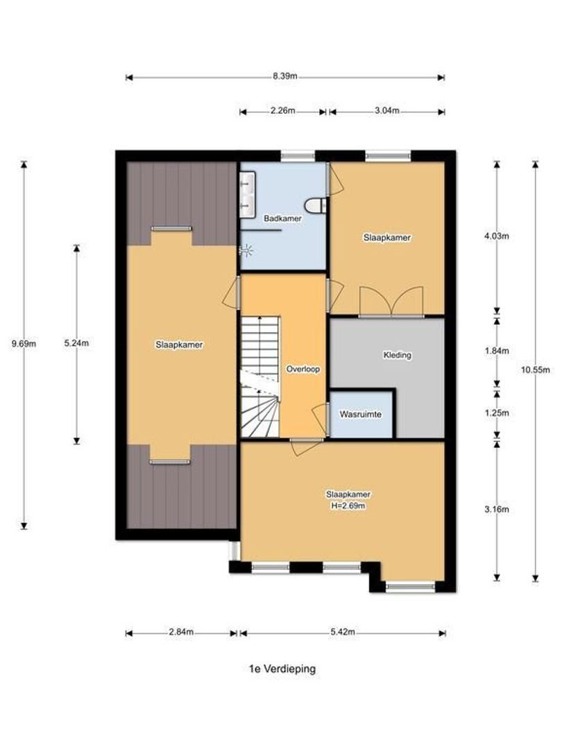Binnenhof 24, Noordwijk plattegrond-2