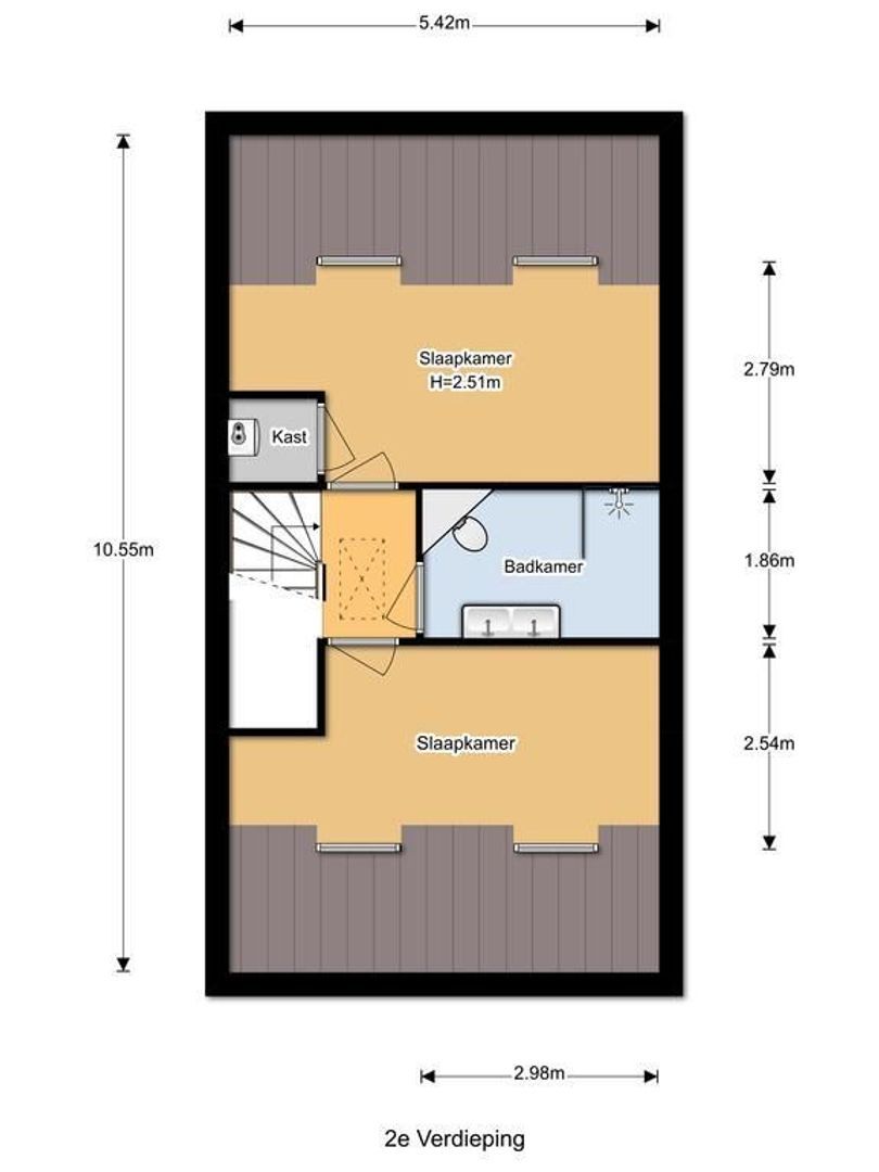 Binnenhof 24, Noordwijk plattegrond-3