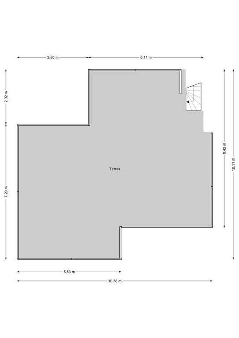 Jan van Henegouwenweg 37, Noordwijk plattegrond-2