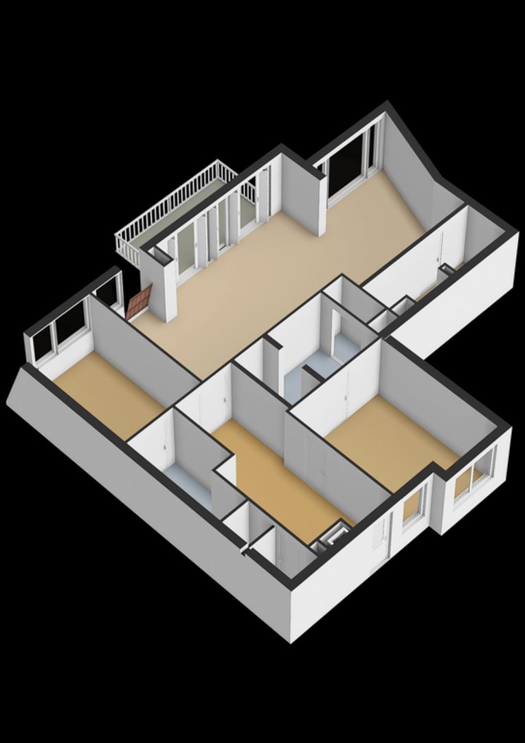 Jan van Henegouwenweg 37, Noordwijk plattegrond-3