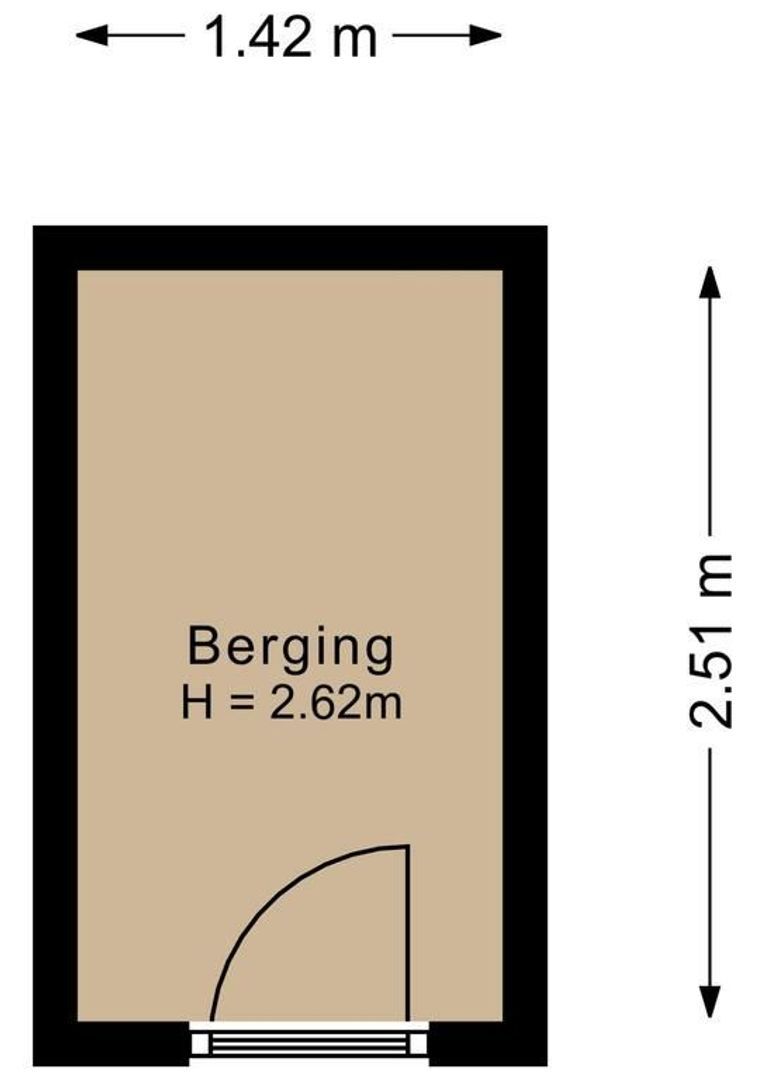 Duinroos 77, Noordwijk plattegrond-1