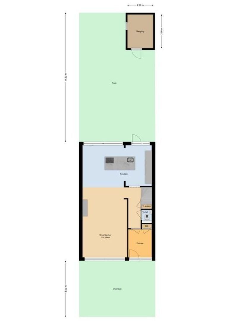 van Struykstraat 31, Noordwijk plattegrond-0