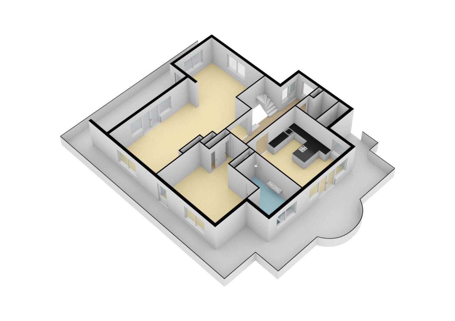 Koepelweg 36, Noordwijk plattegrond-5