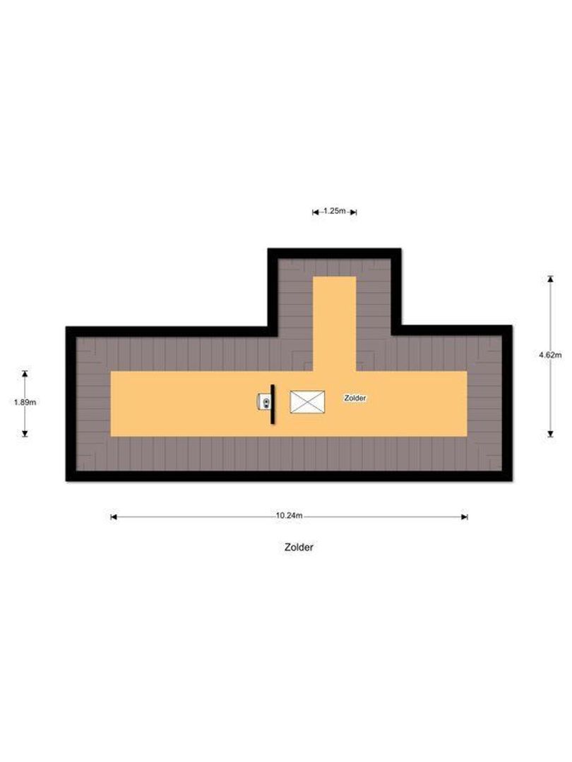 Bosweg 9, Noordwijk plattegrond-3