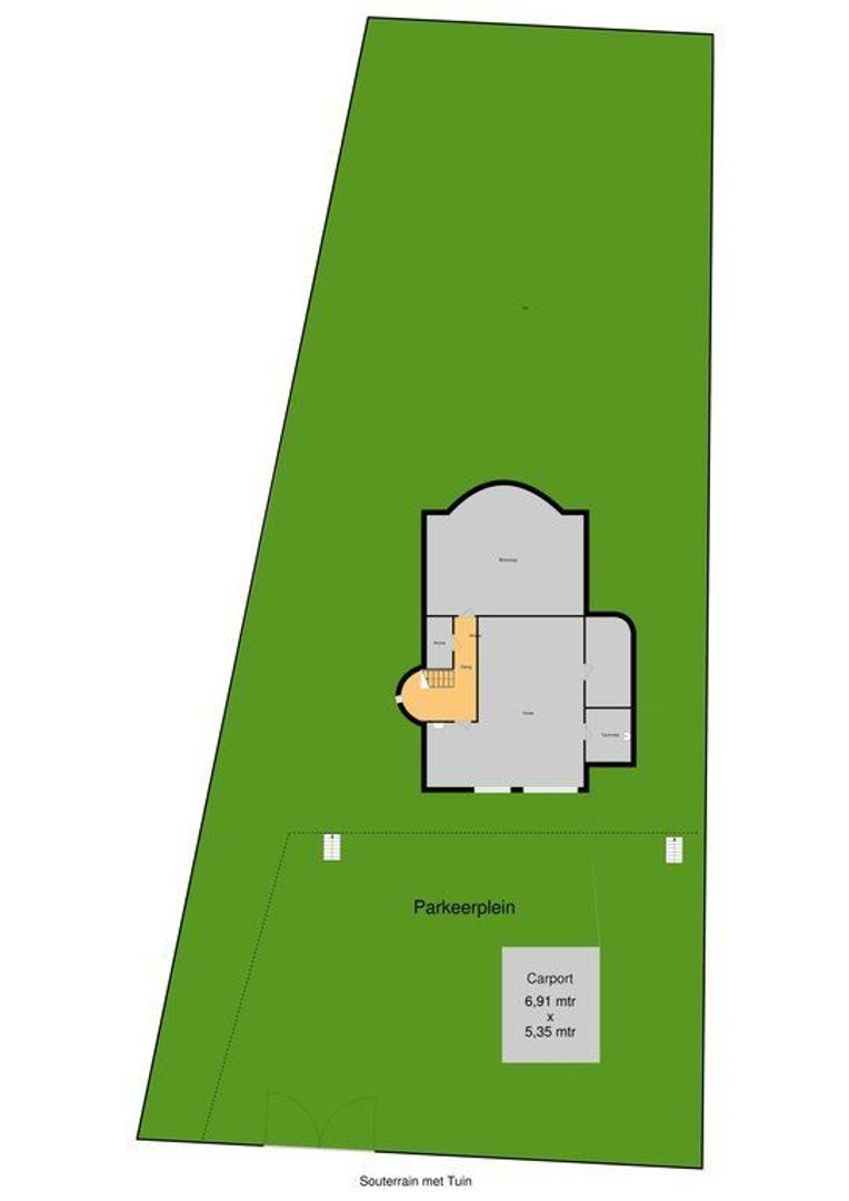 Bosweg 9, Noordwijk plattegrond-5