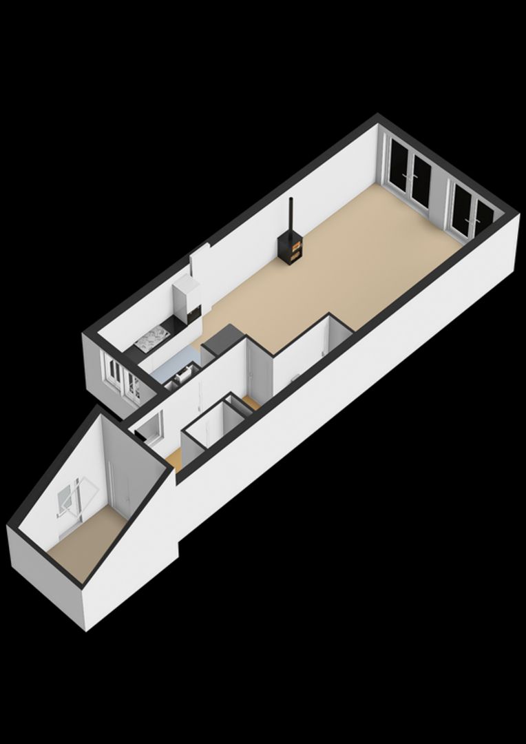 Binnenkant 18, Noordwijk plattegrond-6