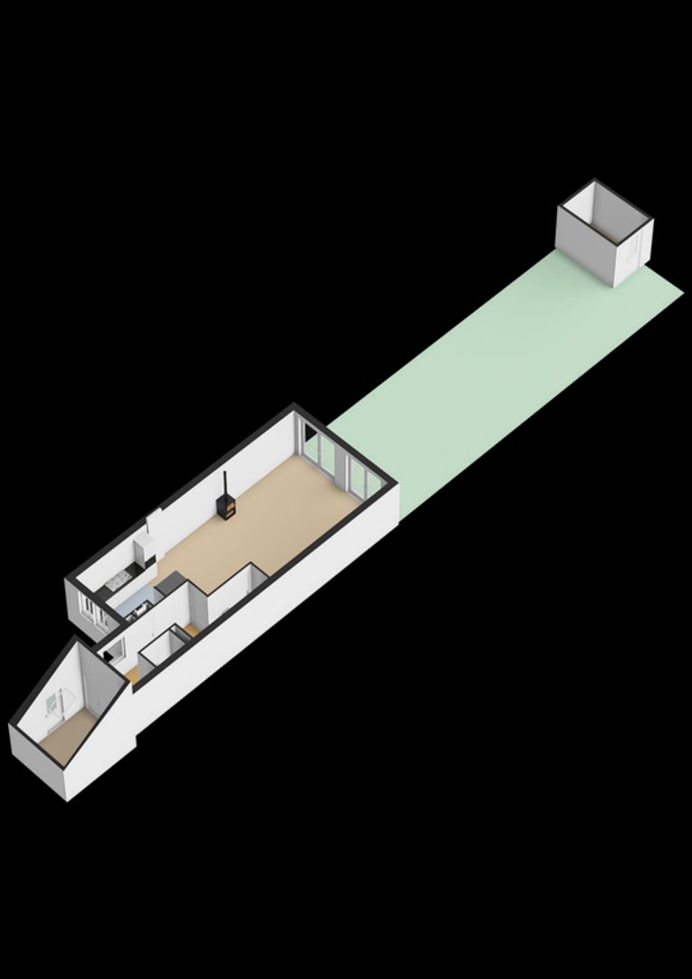 Binnenkant 18, Noordwijk plattegrond-5