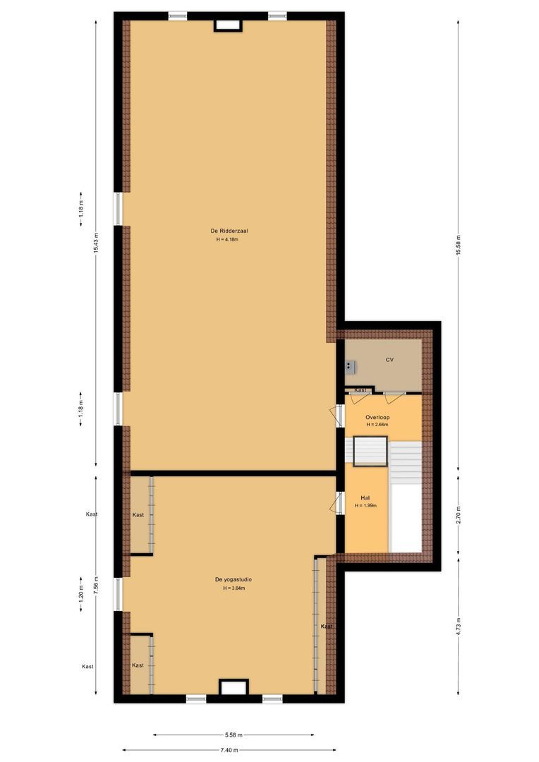 Lindenplein 1, Noordwijk plattegrond-3