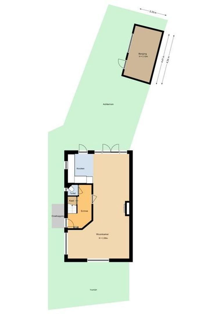 Golfweg 21, Noordwijk plattegrond-4