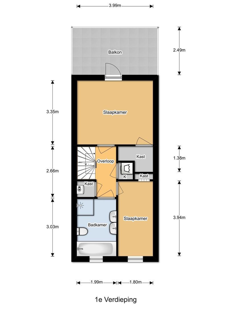 Scheveningsestraat 31, Noordwijk plattegrond-0