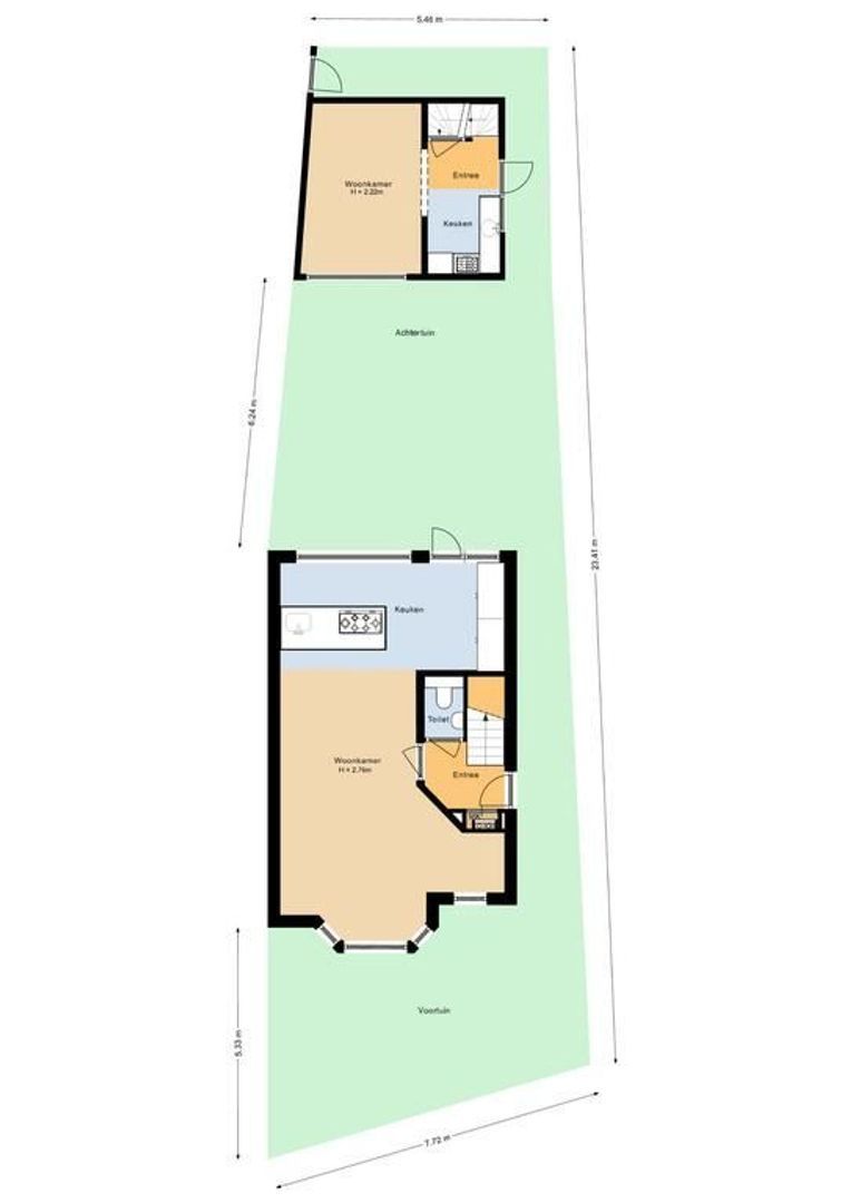Piet Heinplein 9, Noordwijk plattegrond-0