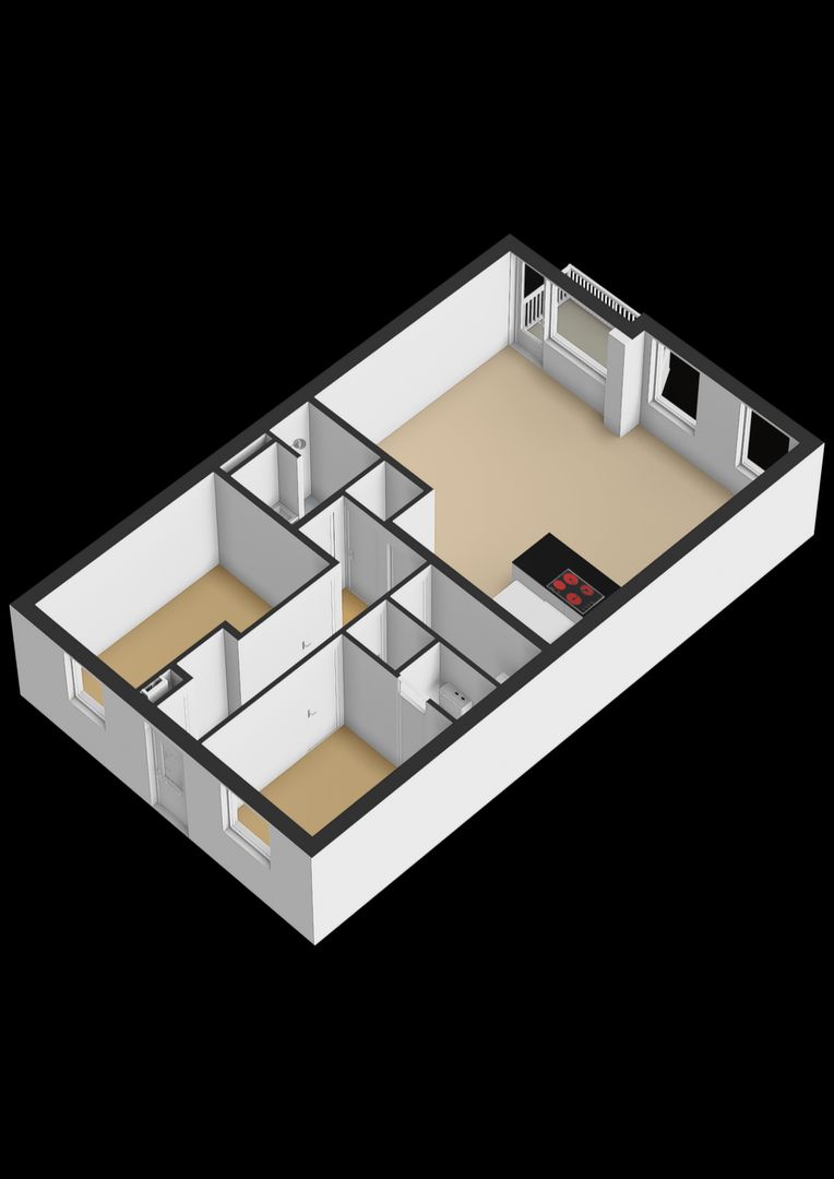 An van Gilsehof 15, Noordwijk plattegrond-2
