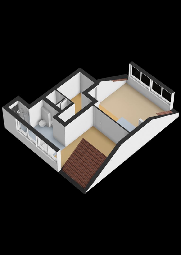 Lindenplein 4 F, Noordwijk plattegrond-1