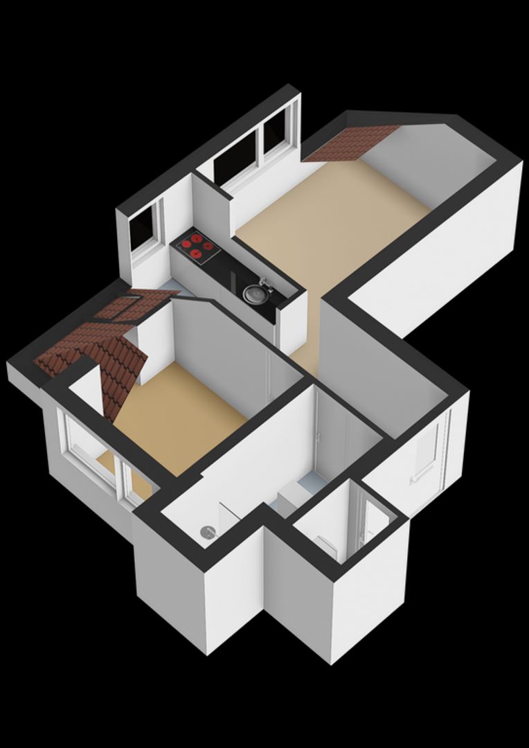 Lindenplein 4 G, Noordwijk plattegrond-1