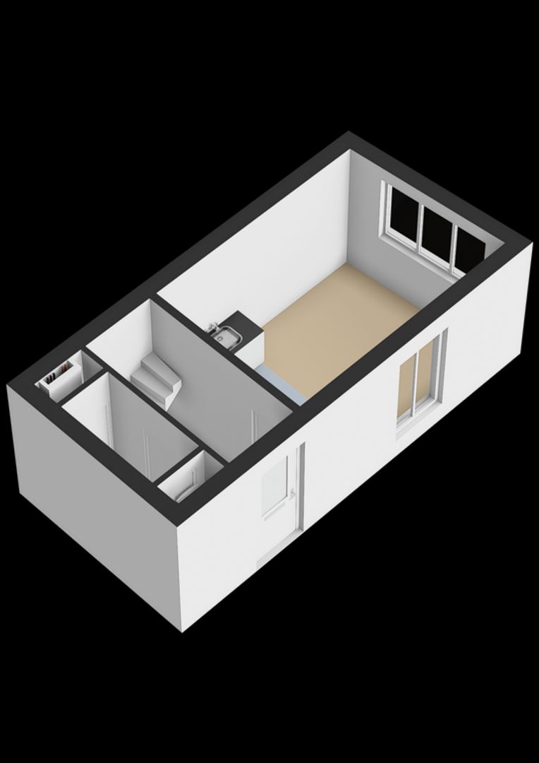 Voorstraat 114, Noordwijk plattegrond-3