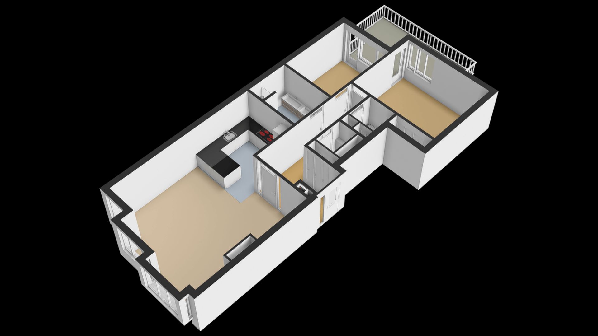 Huis ter Duinstraat 44, Noordwijk plattegrond-3