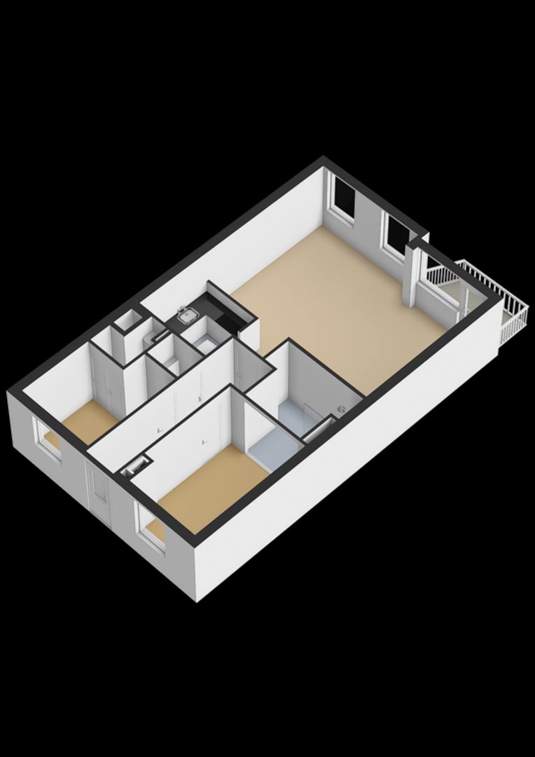 An van Gilsehof 13, Noordwijk plattegrond-2