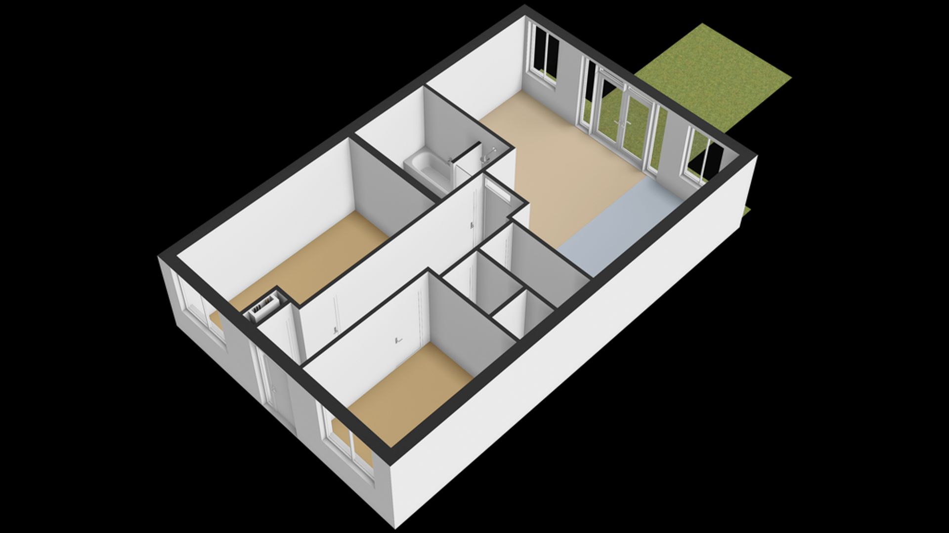 Duinweg 14 C, Noordwijk plattegrond-3