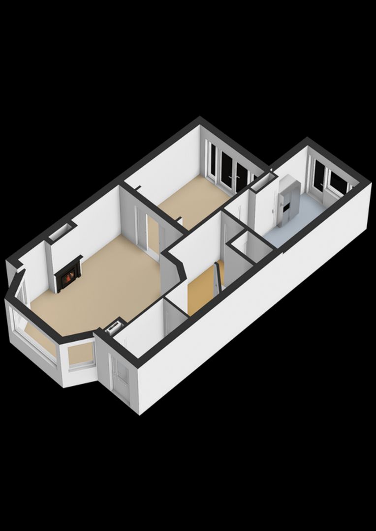 Quarles van Uffordstraat 92, Noordwijk plattegrond-8