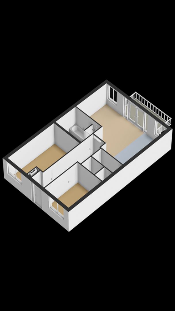 Duinweg 14 J, Noordwijk plattegrond-2