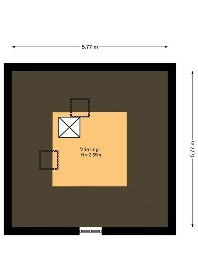 Koepelweg 6, Noordwijk plattegrond-3