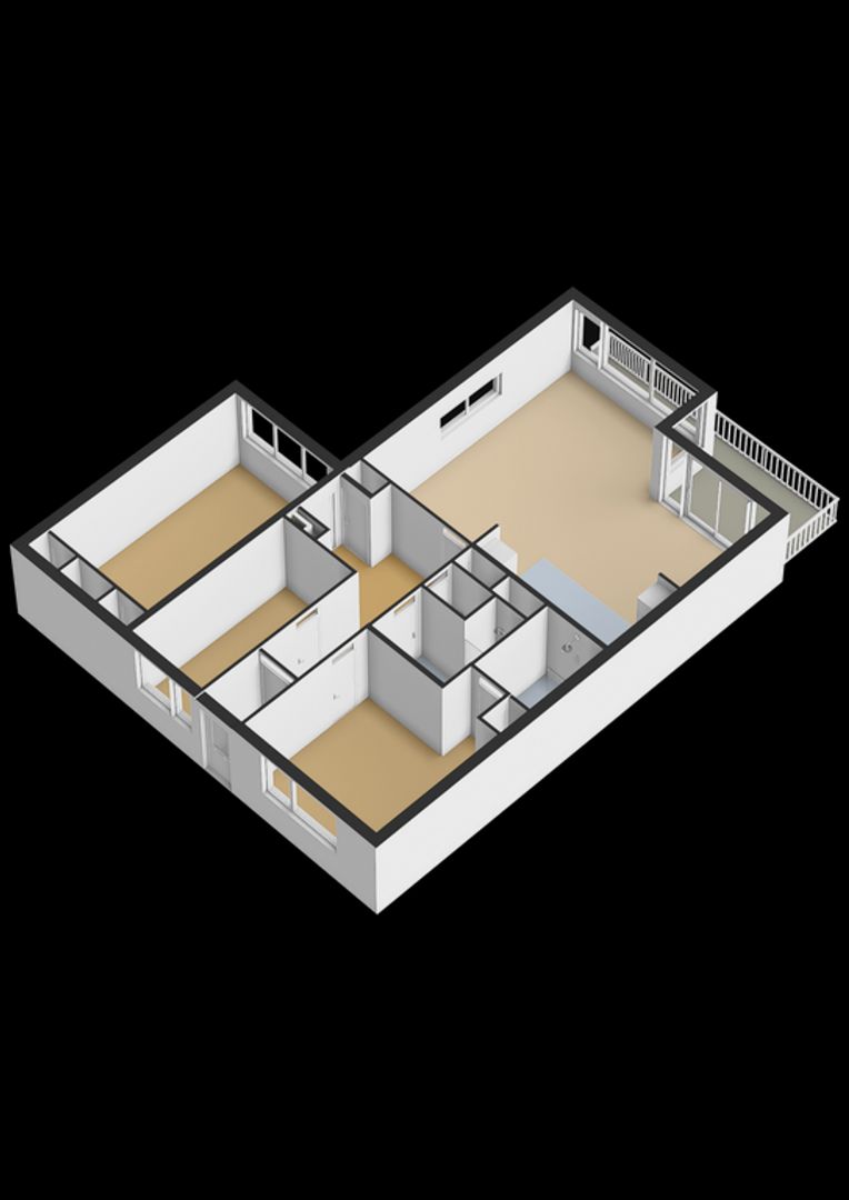 Parallel Boulevard 284, Noordwijk plattegrond-3