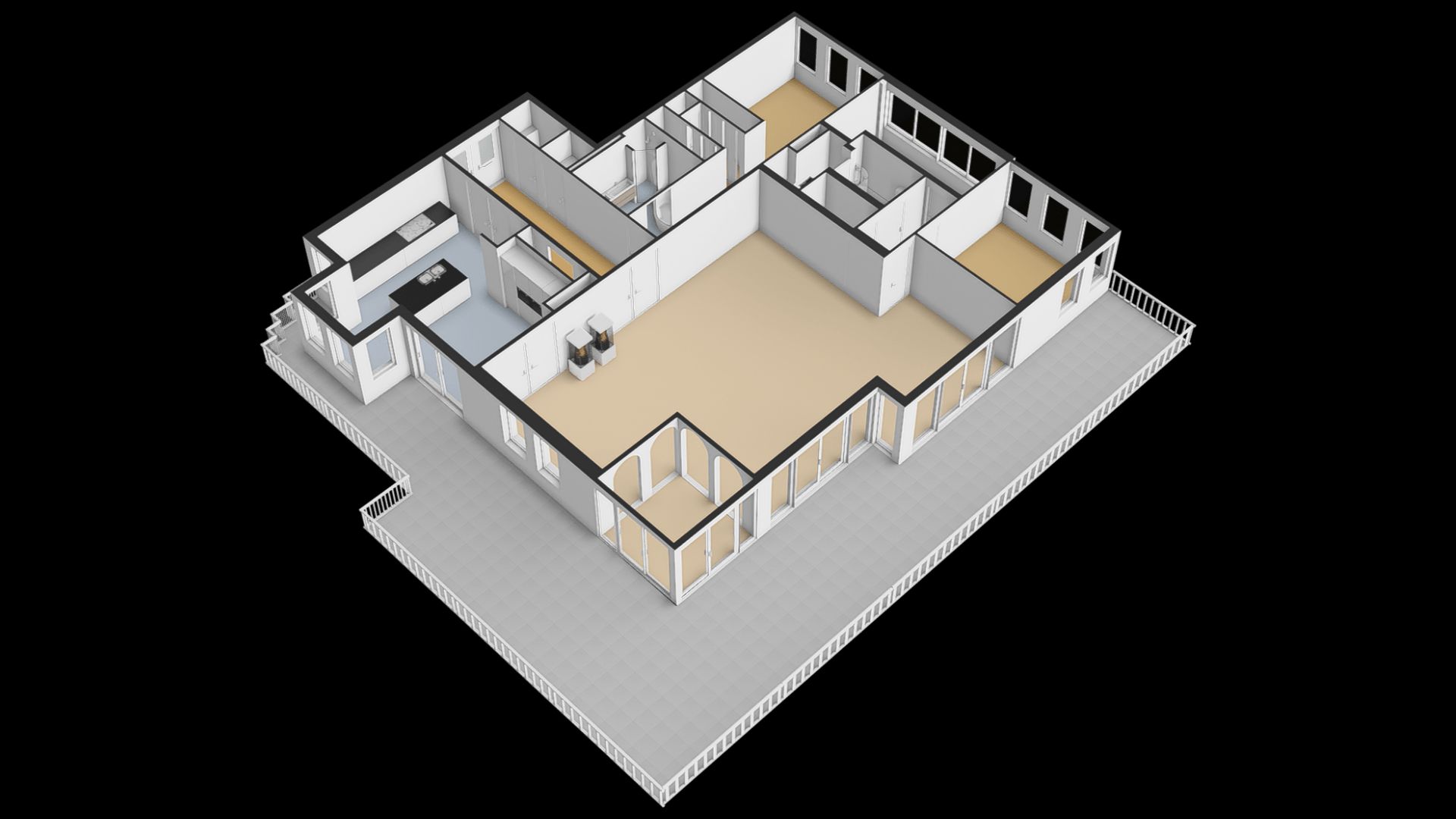 Koningin Astrid Boulevard 67, Noordwijk plattegrond-2