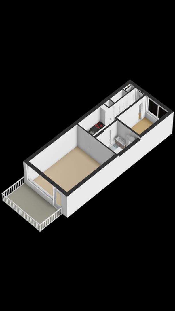 Residence Rembrandt 91, Noordwijk plattegrond-2