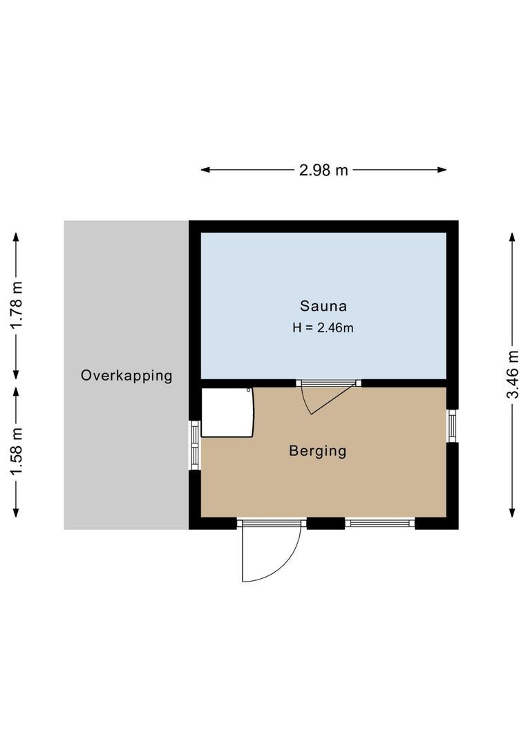 Dobbelmannduin 2, Noordwijk plattegrond-3