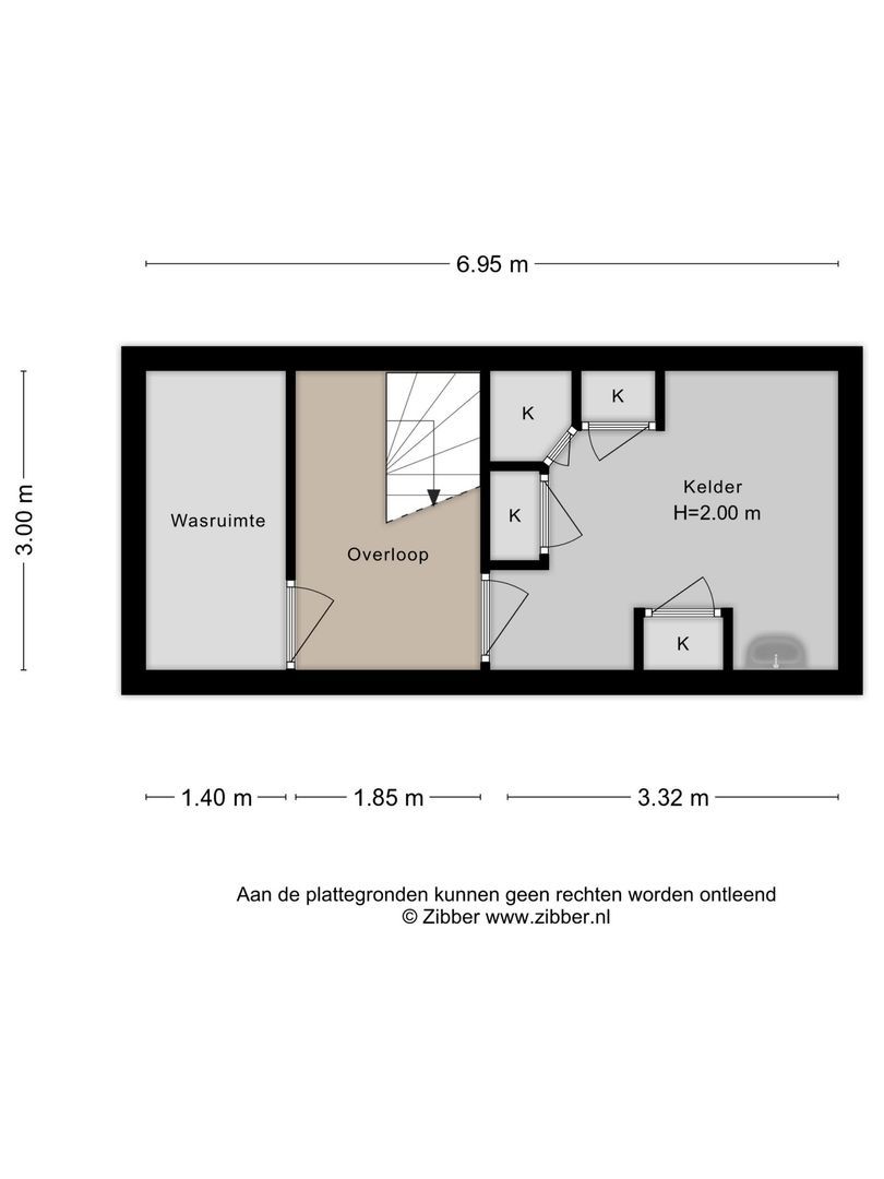Erasmusweg 53, Noordwijk plattegrond-3