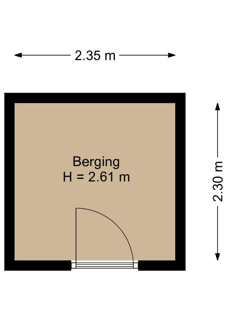 Marevista 23, Noordwijk plattegrond-1