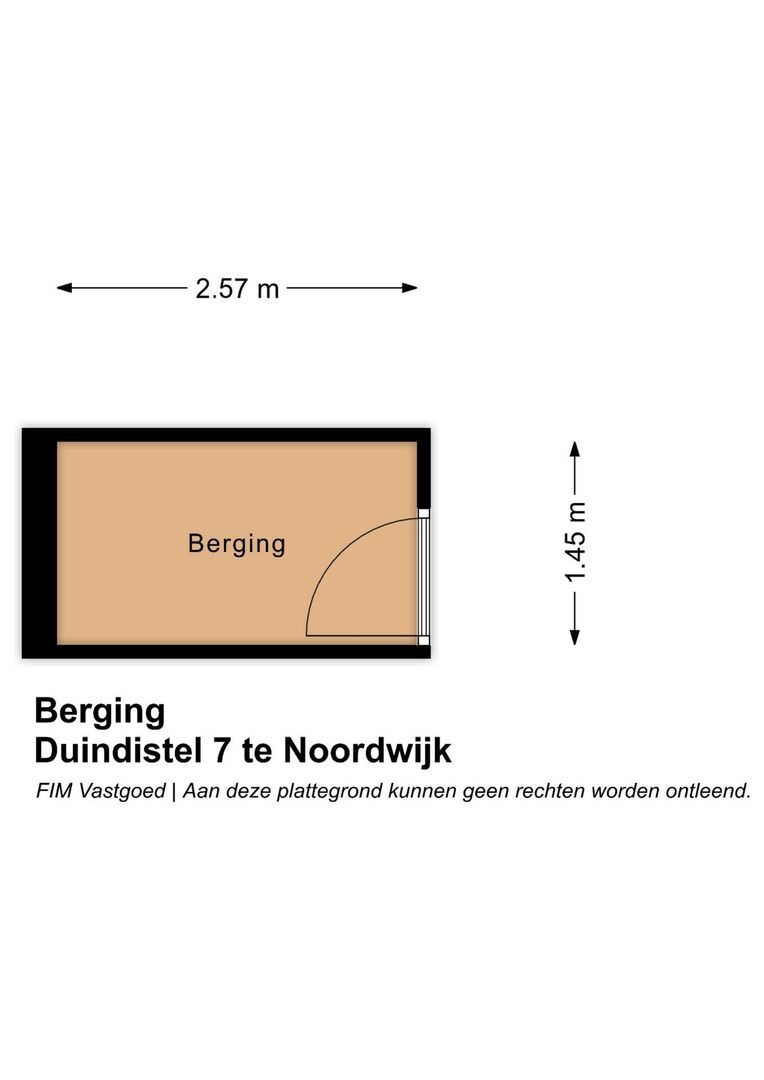 Duindistel 7, Noordwijk plattegrond-1