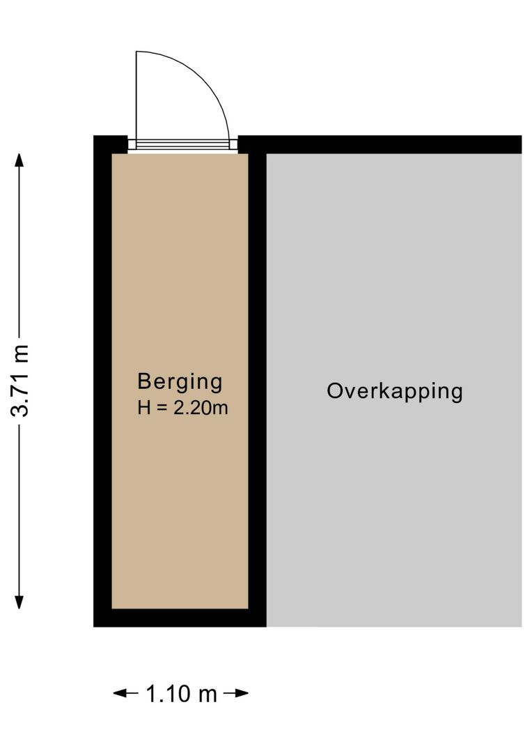 Duinschooten 12 112, Noordwijkerhout plattegrond-2