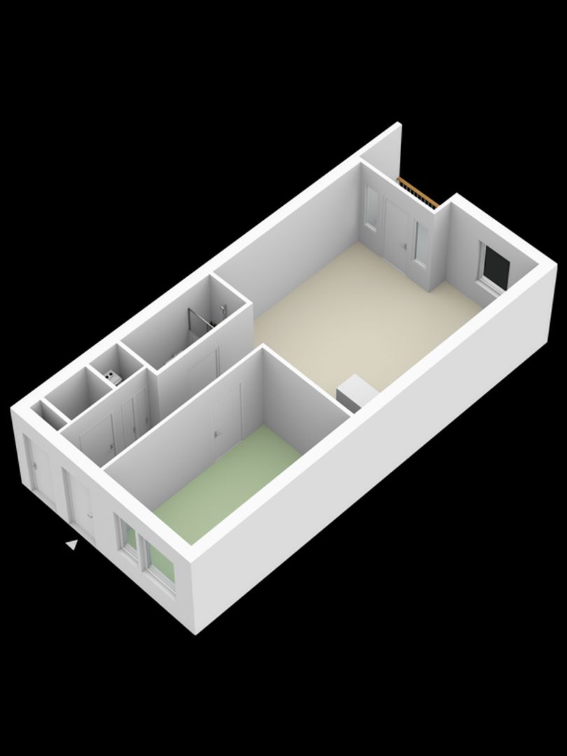 Pickestraat 57, Noordwijk plattegrond-2