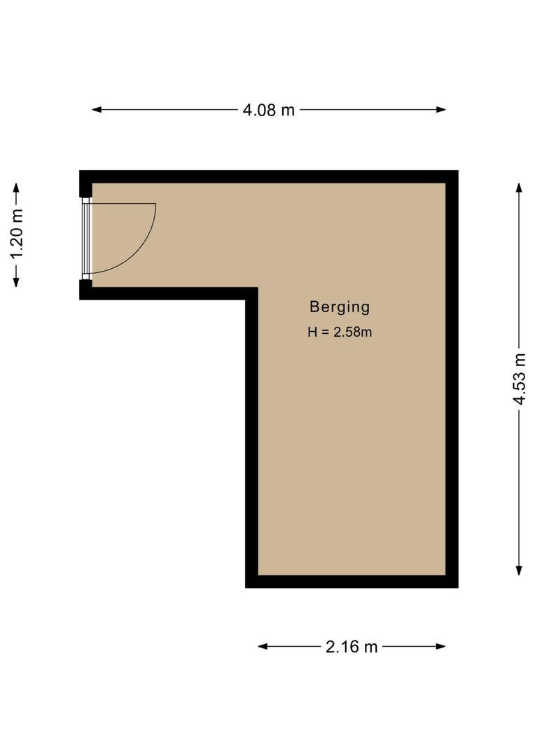 Koningin Astrid Boulevard 29 A, Noordwijk plattegrond-1