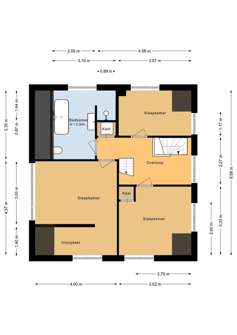 van Panhuysstraat 74, Noordwijk plattegrond-2