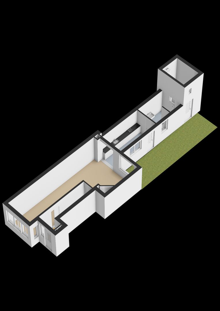 Zeestraat 8, Noordwijk plattegrond-3