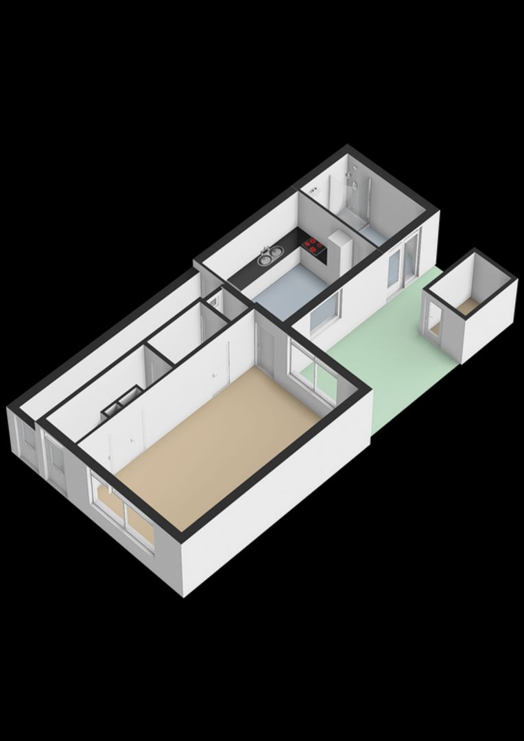 Piet Heinstraat 15, Noordwijk plattegrond-3