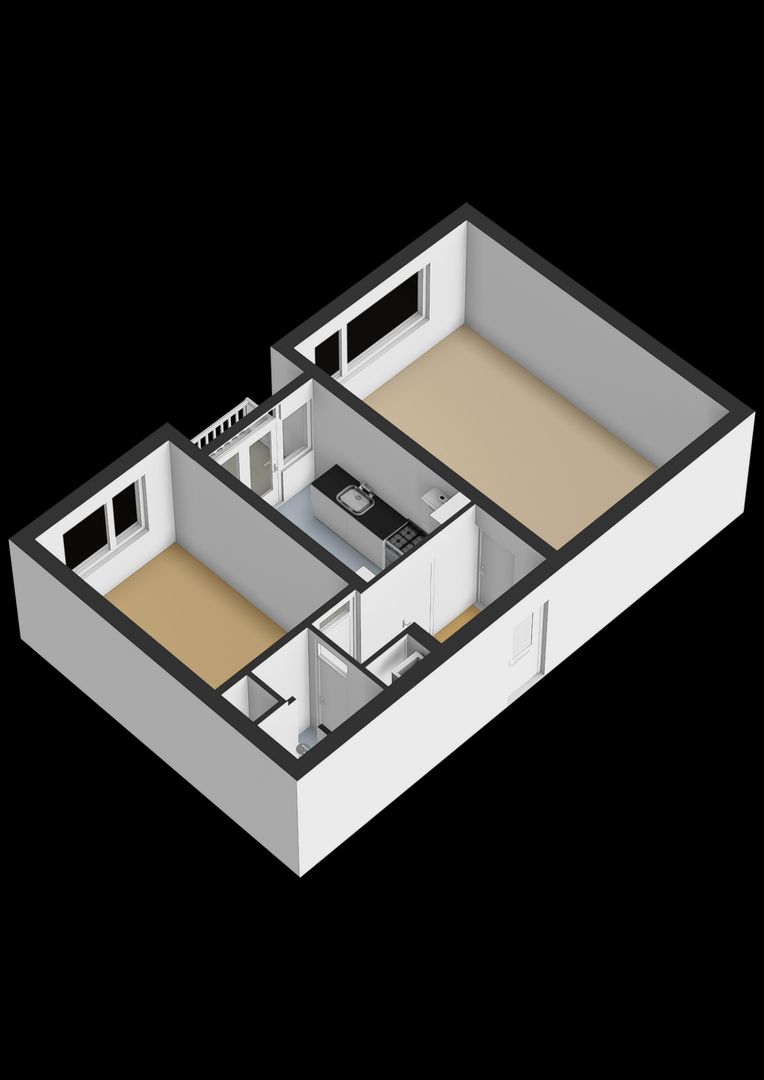Clusiusweg 46, Noordwijk plattegrond-2