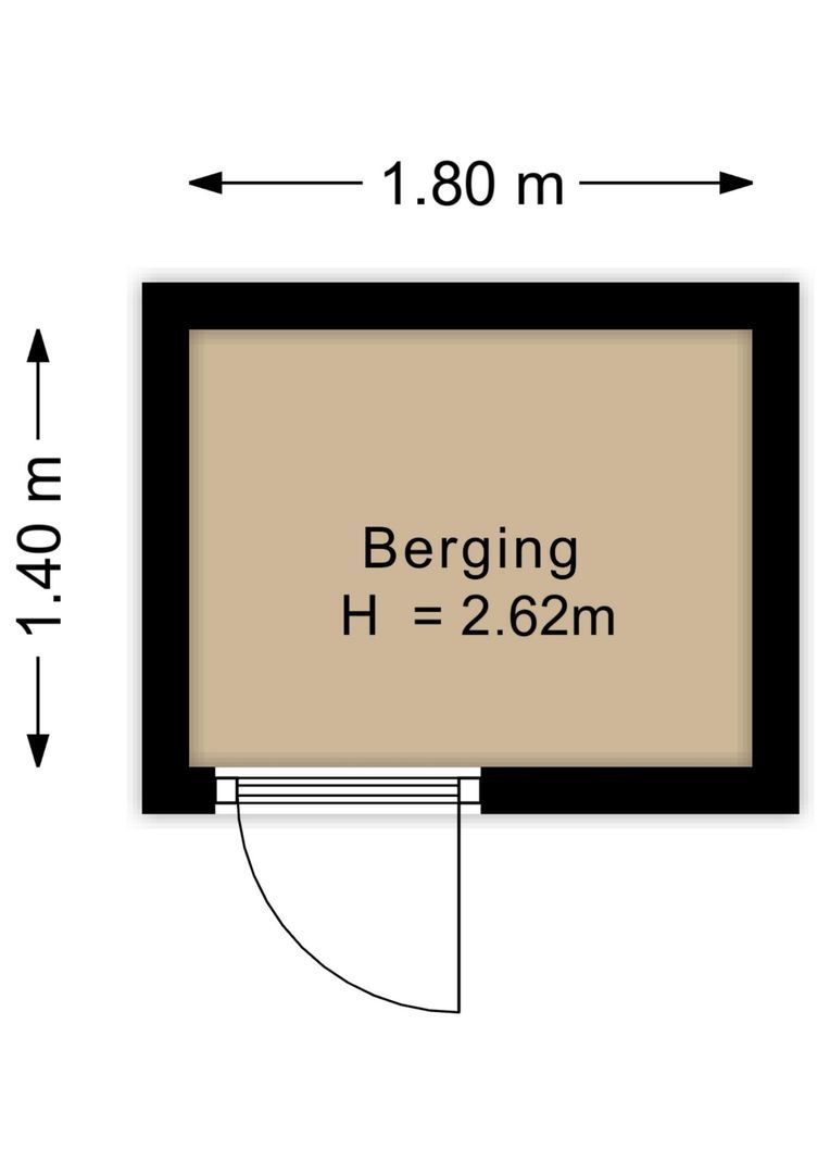 Residence Rembrandt 23, Noordwijk plattegrond-1