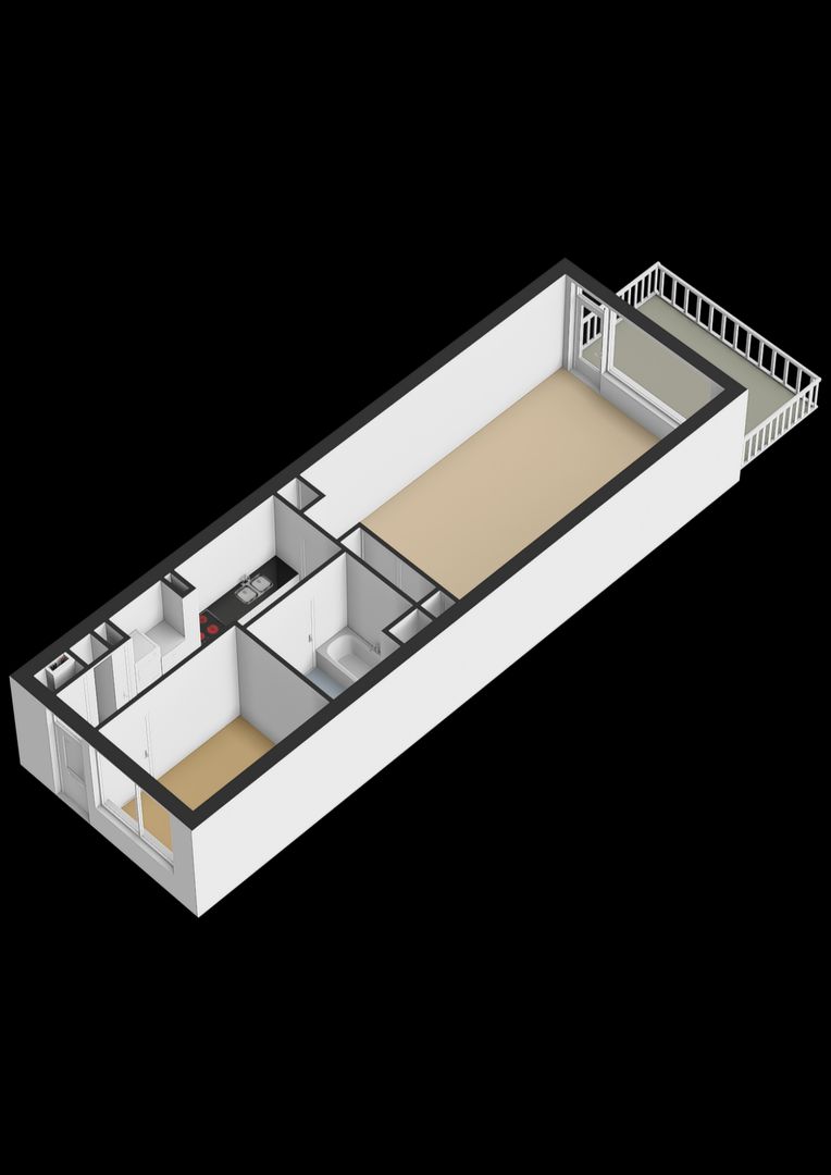 Residence Rembrandt 23, Noordwijk plattegrond-2