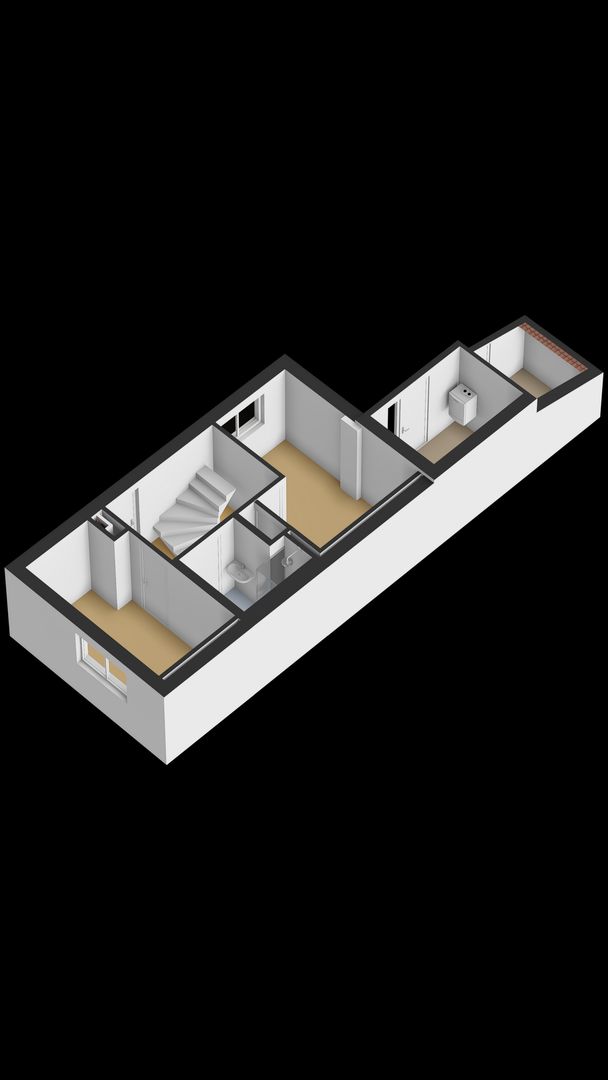 Beethovenweg 2 A, Noordwijk plattegrond-4
