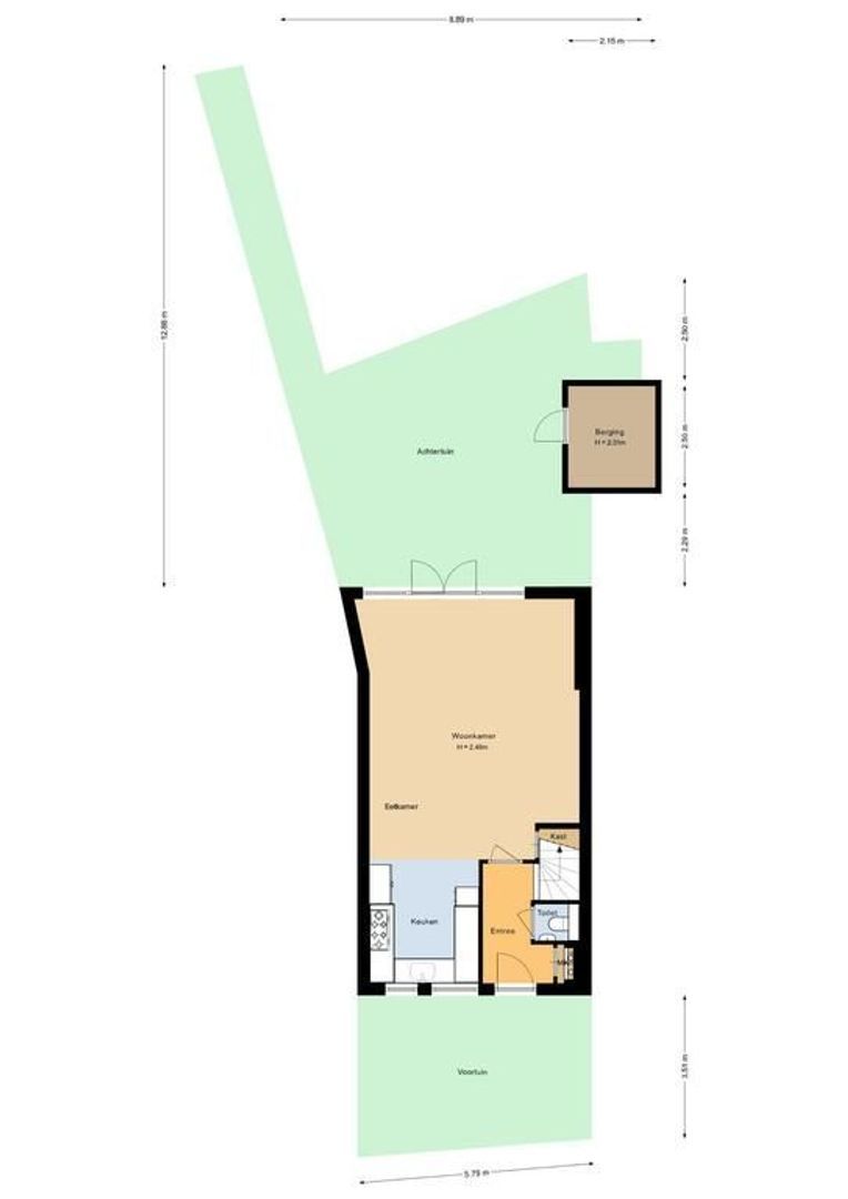 Westerhout 57, Noordwijkerhout plattegrond-0