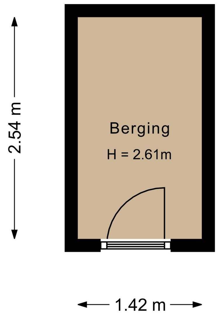 Duinroos 49, Noordwijk plattegrond-1