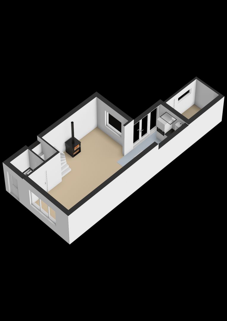 IJmuiderstraat 20, Noordwijk plattegrond-3