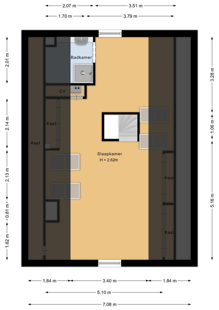 Koningin Astrid Boulevard 37, Noordwijk plattegrond-3